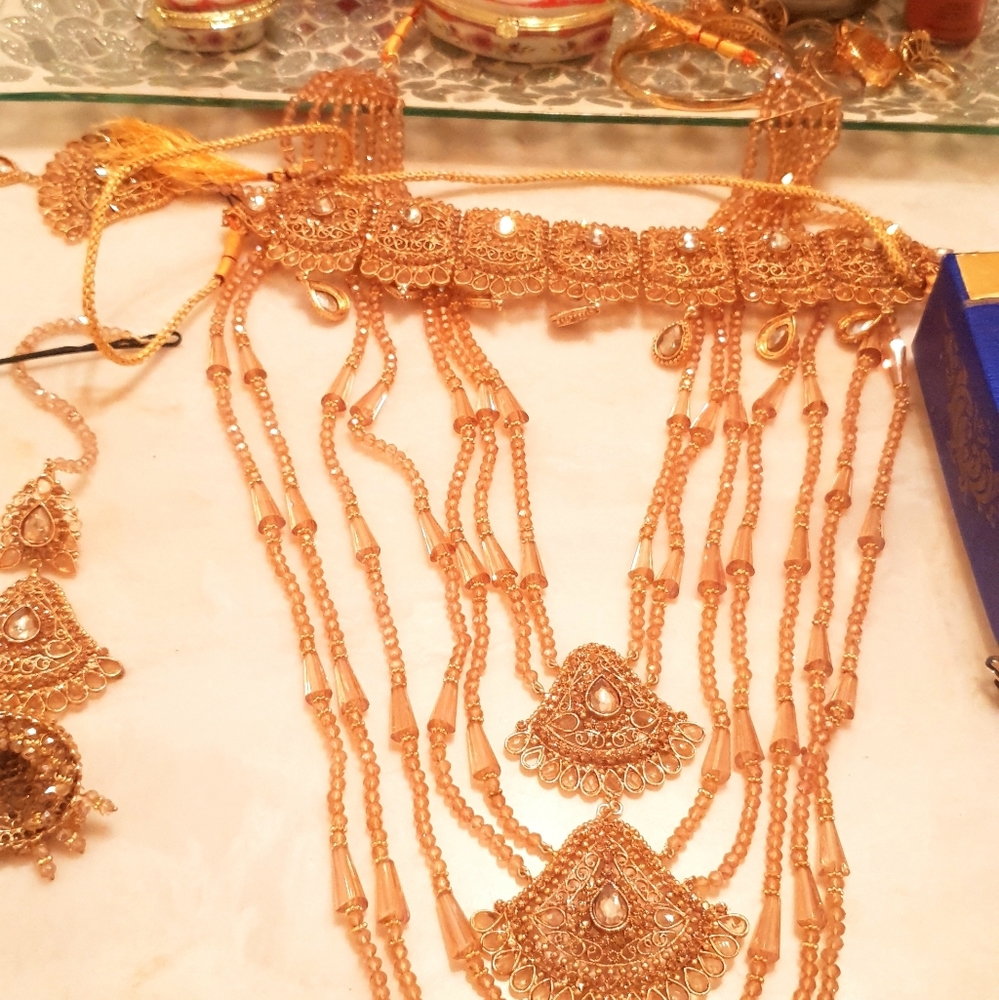 Gold Plated Jewellery set
